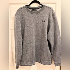 Under Armour Men's Gray Heather Crewneck Sweatshirt